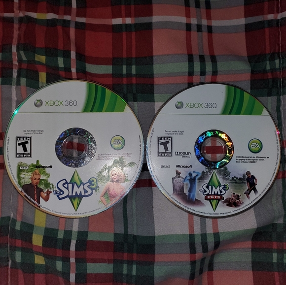 Electronic Arts Other - 🥳 HPx3 🥳 5 for $25 | Xbox 360 The Sims 3 and The Sims 3 Pets EA - UNTESTED